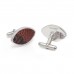 Atlanta Falcons Tokens & Icons Game-Used Football Cuff Links Atlanta Falcons Tokens & Icons Game-Used Football Cuff Links