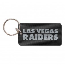 Las Vegas Raiders Carbon Printed Acrylic Team Color Keychain