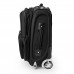 Green Bay Packers MOJO Black 21 Softside Rolling Carry-On Suitcase
