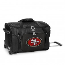 Спортивная сумка San Francisco 49ers MOJO 22 2-Wheeled - Black