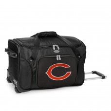 Chicago Bears MOJO 22 2-Wheeled Duffel Bag - Black