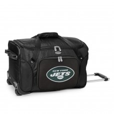 New York Jets MOJO 22 2-Wheeled Duffel Bag - Black