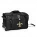 New Orleans Saints MOJO Black 22 2-Wheeled Duffel Bag