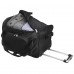 New Orleans Saints MOJO Black 22 2-Wheeled Duffel Bag