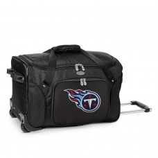 Tennessee Titans MOJO 22 2-Wheeled Duffel Bag - Black