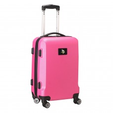 Minnesota Vikings MOJO 21 8-Wheel Hardcase Spinner Carry-On Luggage - Pink