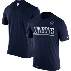 Футболка Dallas Cowboys Nike Legend Team Practice Performance - Navy