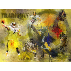 Pittsburgh Steelers Deacon Jones Foundation 'Legacy to the Future' Fine Art Canvas Print 36 x 48 by Artist Mark Trubisky Pittsburgh Steelers Deacon Jones Foundation 'Legacy to the Future' Fine Art Canvas Print 36 x 48 by Artist Mark Trubisky