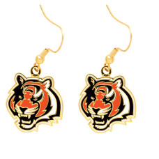 Серьги Cincinnati Bengals Logo Wire