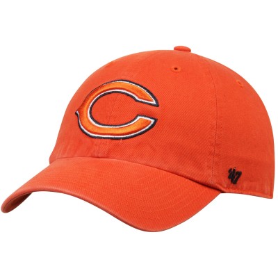Бейсболка Chicago Bears 47 Orange Clean Up