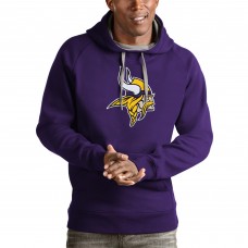 Толстовка с капюшоном Minnesota Vikings Antigua Victory- Purple
