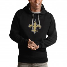 Толстовка New Orleans Saints Antigua Black Victory