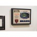 Chicago Bears 25.5 x 19.5 Soldier Field Stadium Views Wall Art