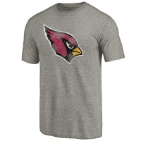 Arizona Cardinals Ash Distressed Team T-Shirt