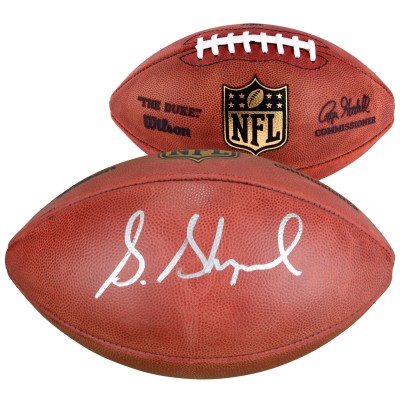 Мяч американского футбола NFL Sterling Shepard New York Giants Authentic Autographed Duke