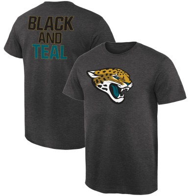Jacksonville Jaguars Heathered Gray Rally Logo T-Shirt