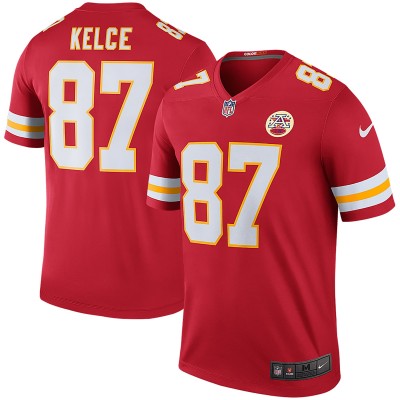 Kansas City Chiefs Travis Kelce Nike Red Legend Player Performance Top