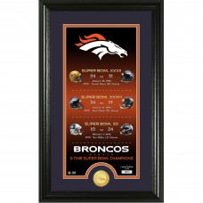 Denver Broncos Highland Mint Legacy 14 x 21 Photomint