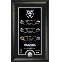 Las Vegas Raiders Highland Mint Legacy 14 x 21 Photomint