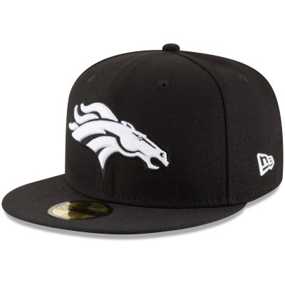 Бейсболка Denver Broncos New Era Black B-Dub 59FIFTY