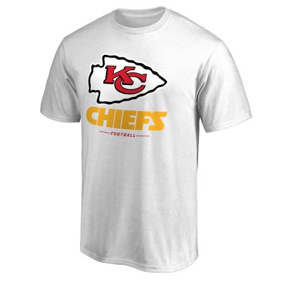 Футболка Kansas City Chiefs Team Lockup II - White