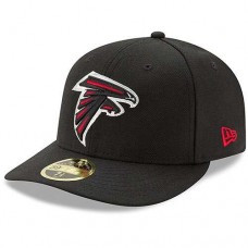 Бейсболка Atlanta Falcons New Era Omaha Low Profile 59FIFTY - Black