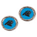 Женские серьги Carolina Panthers WinCraft Round Post Женские серьги Carolina Panthers WinCraft Round Post