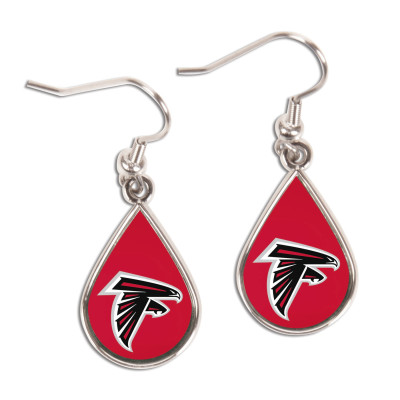 Серьги Atlanta Falcons WinCraft Tear Drop Dangle