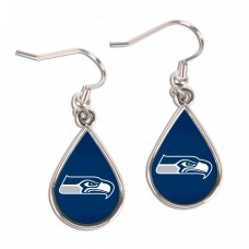 Seattle Seahawks WinCraft Tear Drop Dangle Earrings Seattle Seahawks WinCraft Tear Drop Dangle Earrings