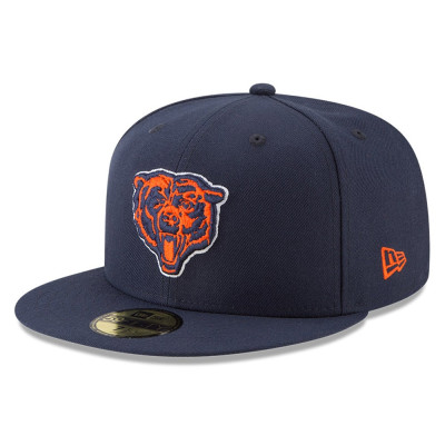 Бейсболка Chicago Bears New Era Navy 59FIFTY