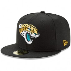 Бейсболка Jacksonville Jaguars New Era Head Logo Omaha 59FIFTY - Black