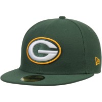 Бейсболка Green Bay Packers New Era Green Omaha 59FIFTY