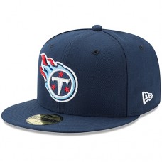 Бейсболка Tennessee Titans New Era Omaha 59FIFTY - Navy