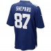 Игровая джерси Sterling Shepard New York Giants Nike Player - Royal