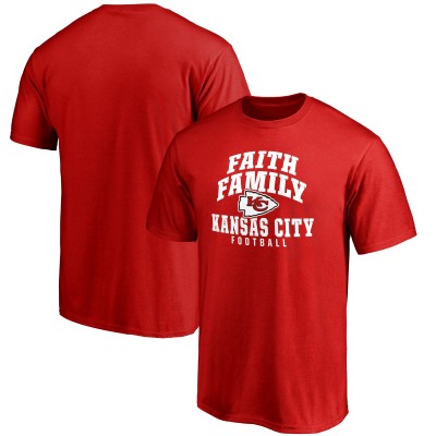 Футболка Kansas City Chiefs Faith Family - Red