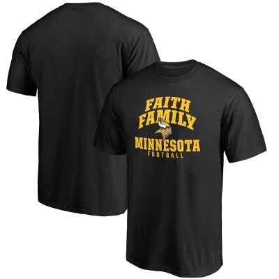 Футболка Minnesota Vikings Faith Family - Black