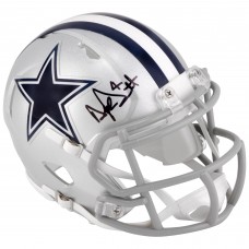 Autographed Dallas Cowboys Dak Prescott Fanatics Authentic Riddell Speed Mini Helmet