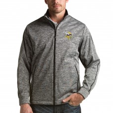 Кофта на молнии Minnesota Vikings Antigua Golf - Heathered Black