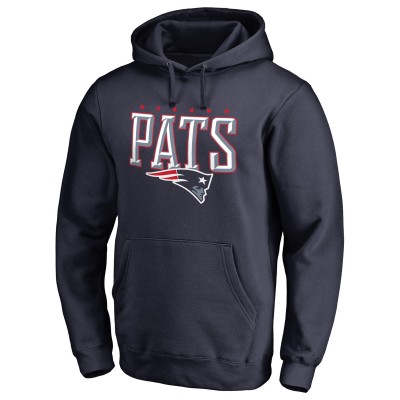 New England Patriots Navy Hometown Collection True Patriot Pullover Hoodie