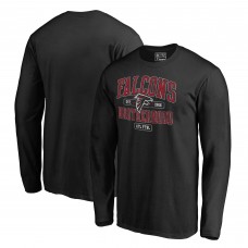 Футболка с длинным рукавом Atlanta Falcons Black Hometown Brotherhood Collection Guild