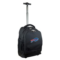 Buffalo Bills Black 19 Premium Wheeled Backpack