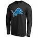 Футболка Detroit Lions Black Primary Logo