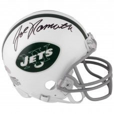 Autographed New York Jets Joe Namath Fanatics Authentic Riddell Throwback Mini Helmet Autographed New York Jets Joe Namath Fanatics Authentic Riddell Throwback Mini Helmet
