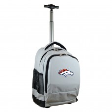 Denver Broncos MOJO 19 Premium Wheeled Backpack - Gray