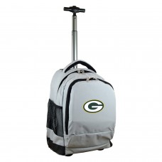 Green Bay Packers MOJO 19 Premium Wheeled Backpack - Gray