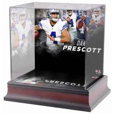 Dallas Cowboys Dak Prescott Fanatics Authentic Deluxe Mini Helmet Case