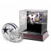 Autographed Dallas Cowboys Dak Prescott Fanatics Authentic Riddell Speed Mini Helmet with Deluxe Mini Helmet Case