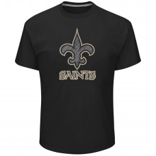 New Orleans Saints Majestic Primetime T-Shirt - Black