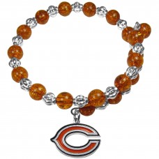 Chicago Bears Womens 400 Degrees Beaded Bracelet