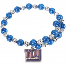 New York Giants Womens 400 Degrees Beaded Bracelet